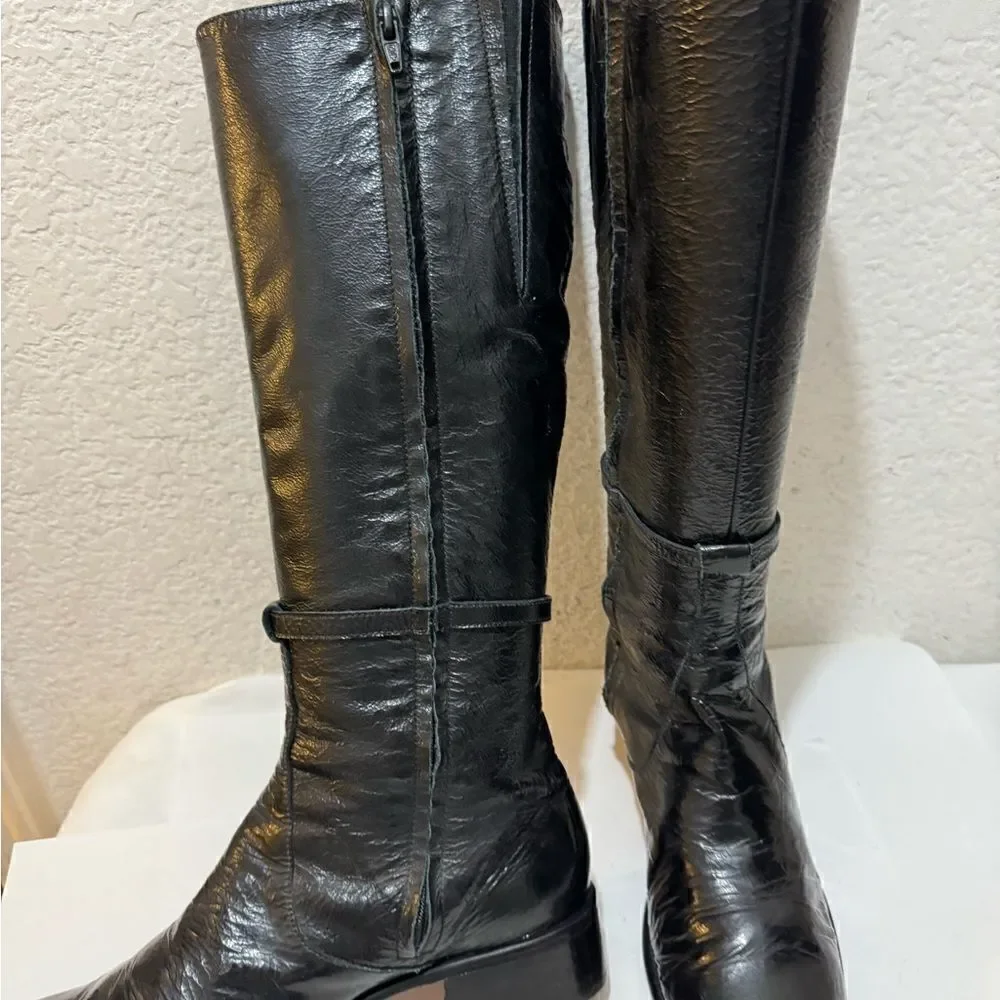 ANYA Ponorovskaya NYC boots women size 38 patent